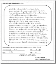 20代女性患者様の声